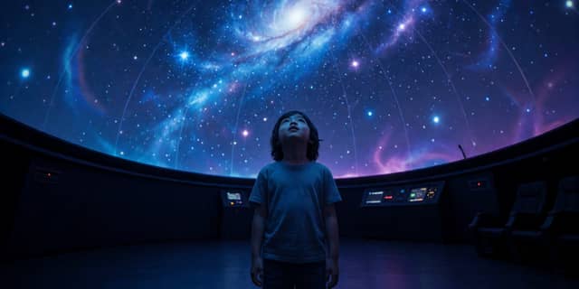 Zajęcia Planetarium w Niepołomicach