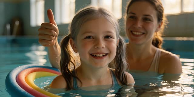 Zajęcia Aqua fitness i nauka pływania S-WIN - Basen w Bibicach