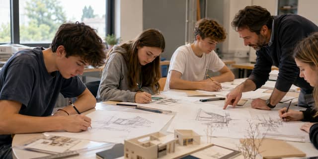 Zajęcia Szkoła Rysunku ''Format Studio'' Kraków - kurs rysunku | nauka rysunku | rysunek architektoniczny w Kraków