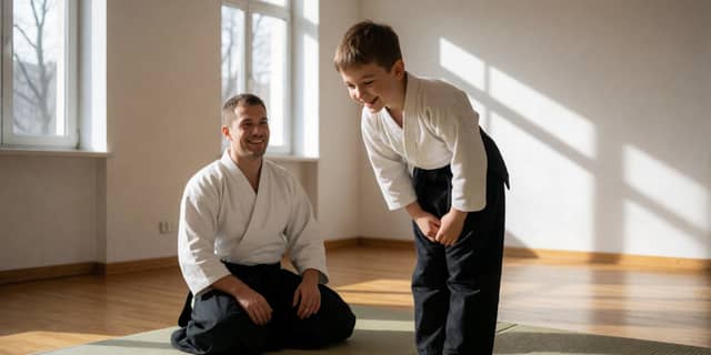 Zajęcia UKS Judo Bibice