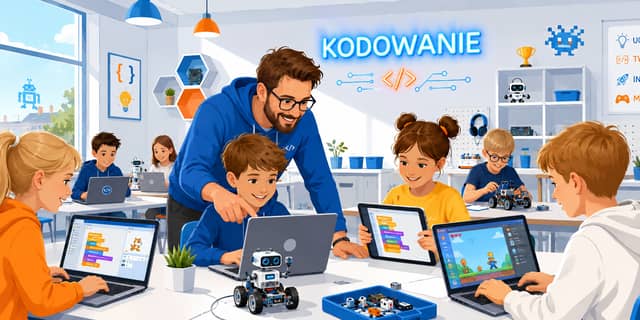 Zajęcia Giganci Programowania Myślenice - Nauka nowych technologii dla Dzieci i Młodzieży w Myślenice