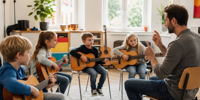 Zajęcia Rockstarguitar - szkoła gry na gitarze w Kraków