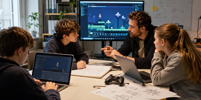 Zajęcia GameDev Academy w Kraków
